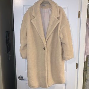 Oversized Teddy Coat